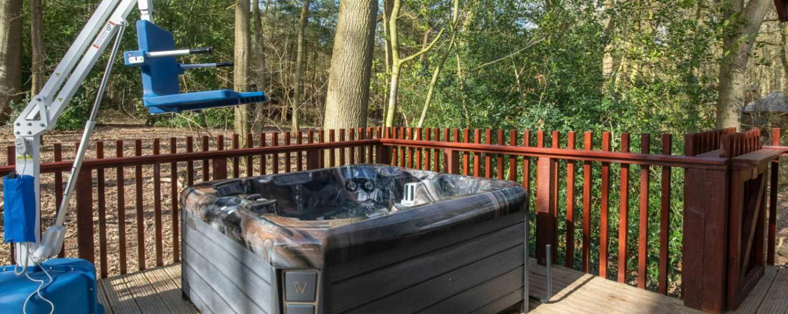 Blackwood Forest Cabins - Forest Holidays Popham Exterior foto